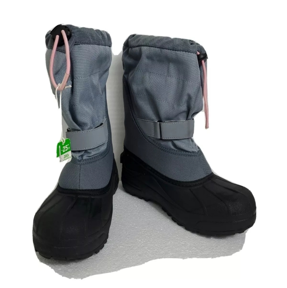 Columbia Kids Boots - Gray and Black